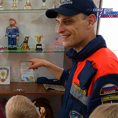 Воспитанники Федерации КУДО Республики Мордовия, участники летних Учебно-тренировочных сборов, провели весь день в расположении Мордовской аварийно-спасательной службы
